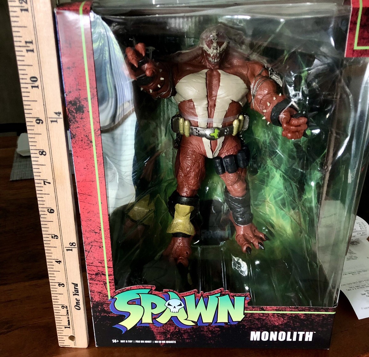 New McFarlane Toy SPAWN Monolith Action Figure Damaged Box New McFarlane Toy SPAWN Monolith Action Figure Damaged Box