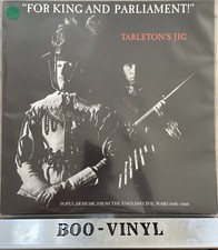 TARLETONS JIG-FOR KING AND PARLIAMENT LP VINYL FOLK RECORD EX / VG+ CONDITION