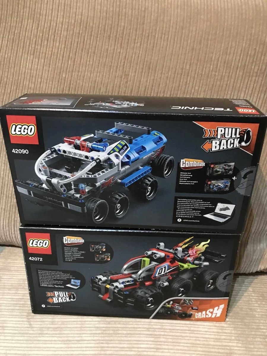 Retired Lego Technic 42090 42072 Getaway Truck WHACK NEW SEALED V
