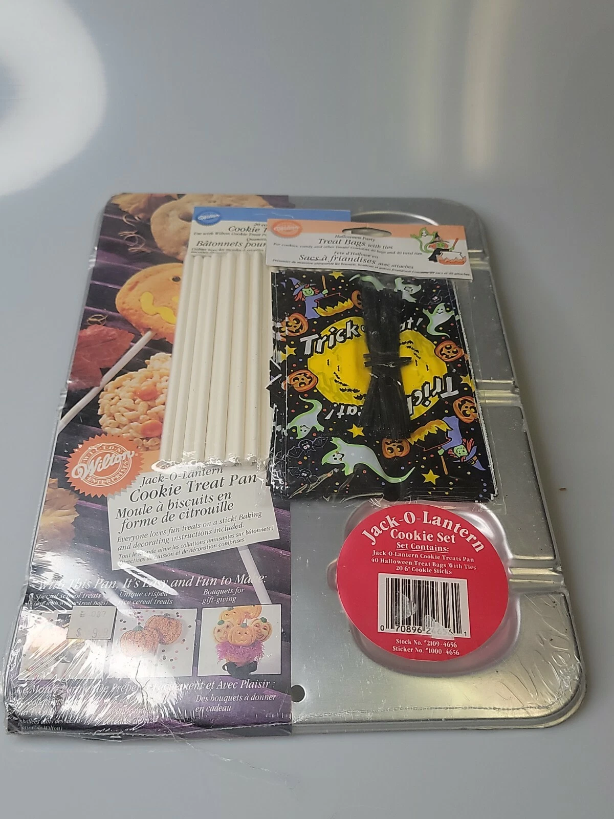 Wilton Jack-O-Lantern Cookie Treat Pan NEW SET VINTAGE RARE