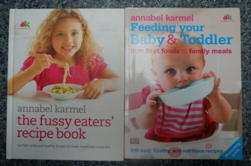 Annabel Karmel Feeding Your Baby & Toddler Fussy Eaters Weaning Recipe Book  - Picture 1 of 2
