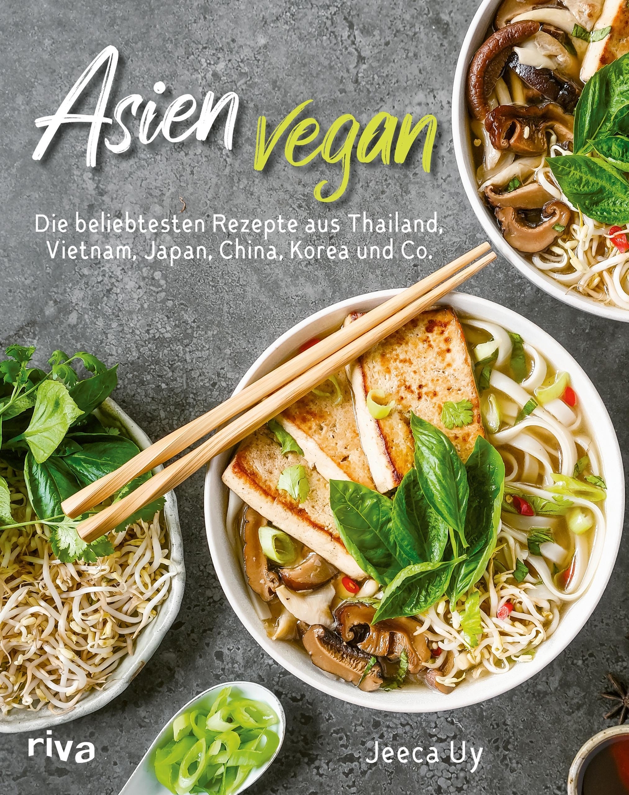 Thumbnail - Asien Vegan | Jeeca Uy | Taschenbuch | 176 S. | Deutsch | 2022 | Riva