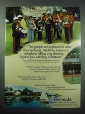 1977 Bermuda Tourism Ad - The People Are So Proud