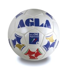 Agla Box da N. 4 Palloni Bola ONE approved - Calcetto, rimbalzo controllato (Whi