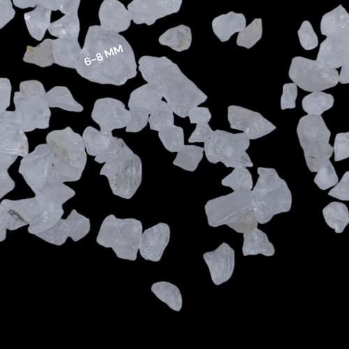 Polvo de piedras preciosas gruesas trituradas de cuarzo hidráulico blanco incrustación de carpintería artesanal de todos los tamaños - Imagen 80 de 81