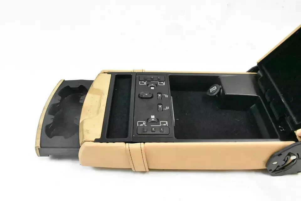 03-08 Maserati Quattroporte S M139 Rear Center Console Arm Rest Armrest OEM