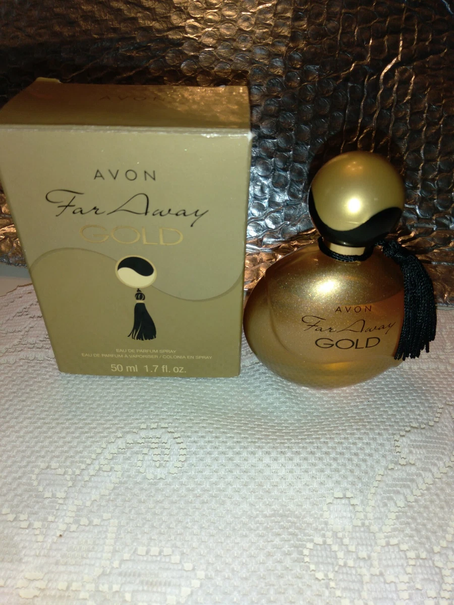 Avon far away gold eau de parfum spray new arrivals