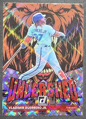 2022 Panini Donruss Vladimir Guerrero Jr. Unleashed Rapture Toronto Blue Jays