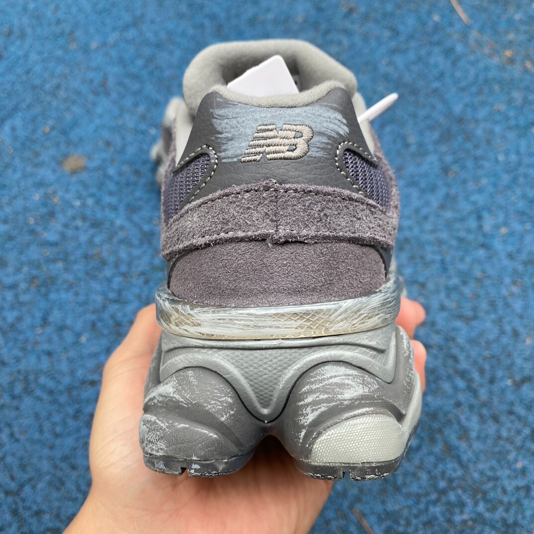 靴 New Balance U9060SG GRAY New Balance 9060 Dark Grey retro U9060SG Men's top sneakers