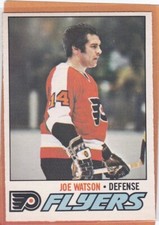 1977-78 O PEE CHEE HOCKEY JOE WATSON #247 FLYERS EXMT *A9692