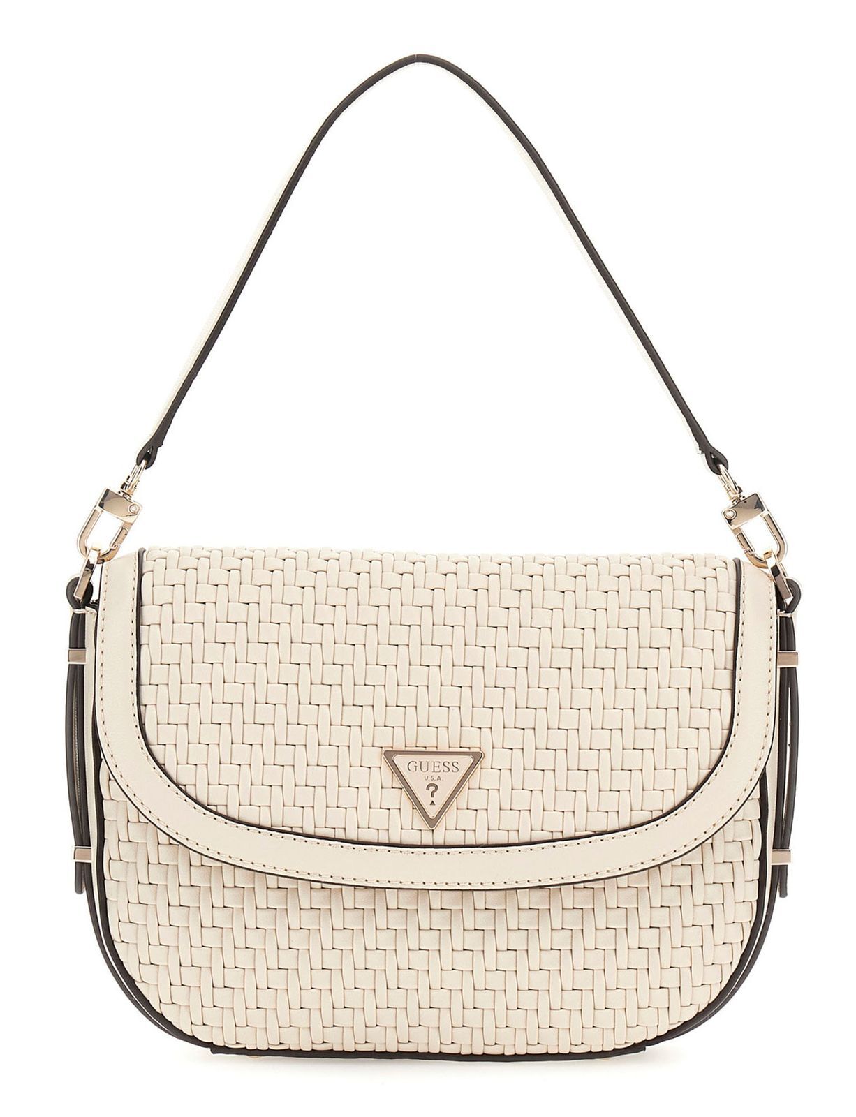 GUESS shoulder bag Murielle Flap Shoulder Bag Bone