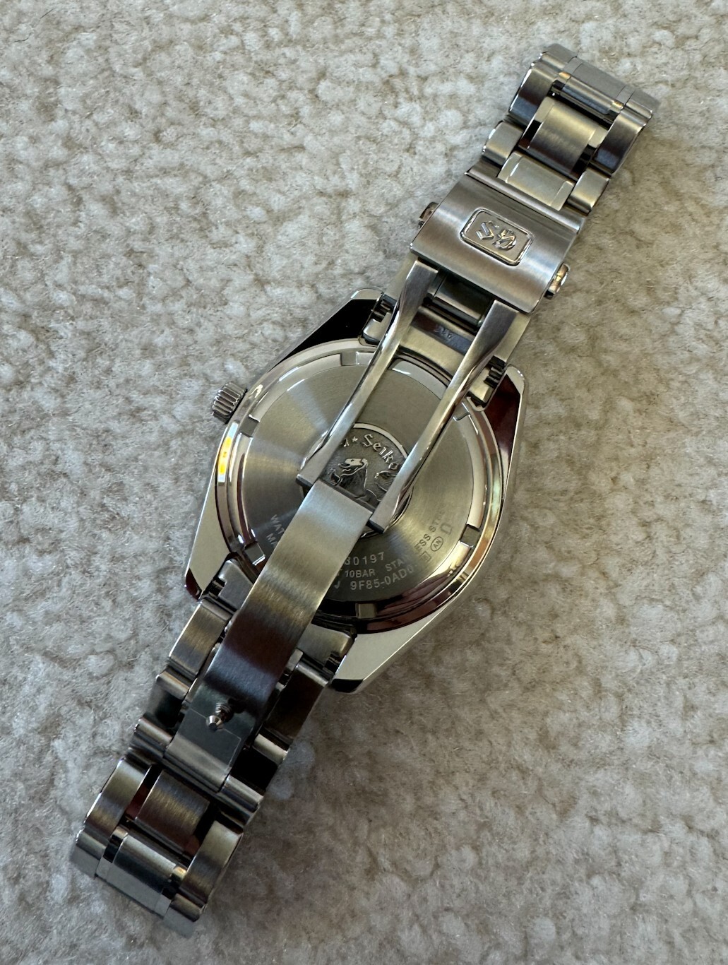 Grand Seiko Heritage Navy Blue Men's Watch SBGP005 eBay