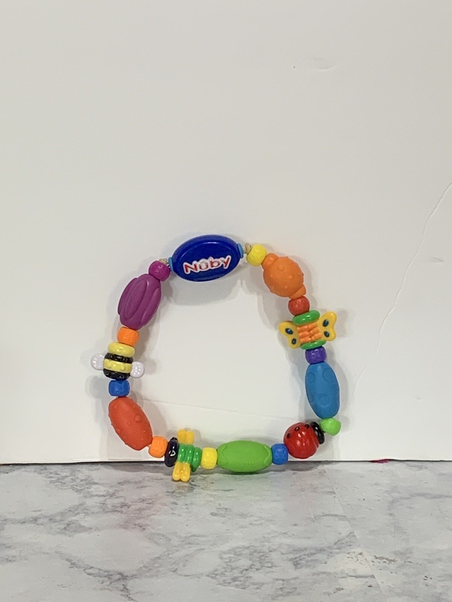 Loop Teether Nuby Teething Bracelet Nuby Bug-A-Loop Teething Ring