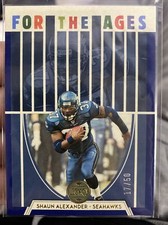 2022 Legacy For the Ages #FA-5 Shaun Alexander Seattle Seahawks /50 Blue 🔥🏈💎