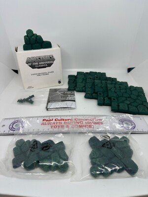 Mattel Masters Of The Universe Classics Grayskull Stands 100% Complete Lot A