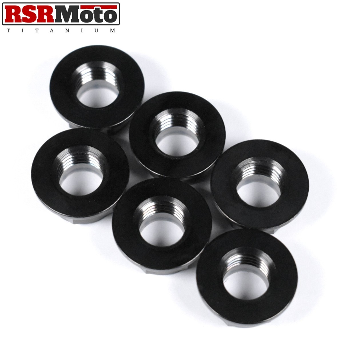 Yナッツ Kawasaki ZX-4R {ZX-4RR} Titanium Nyloc Self Locking Sprocket