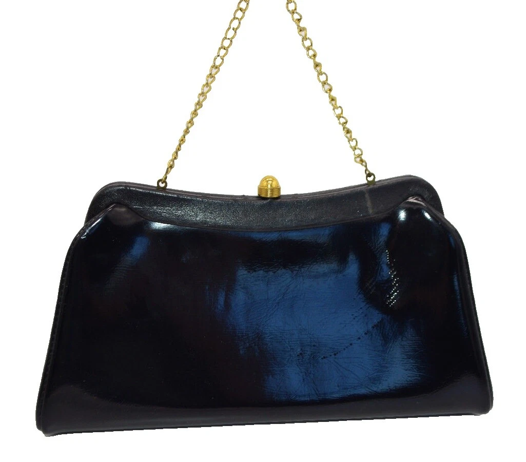 Black PVC Original Vintage Bags, Handbags & Cases