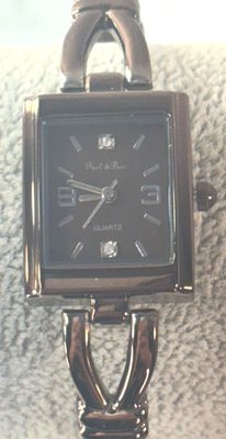 Montre Femme PECK & PECK Argentée - Nécessite Une Nouvelle Pile - Occasion
