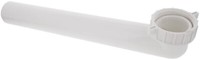 Blanco 116332 L-Verbindungsrohr Mit Mutter Ø 40 Mm, LäNge: 25 X 280 Mm