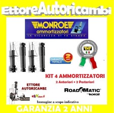 N.4 AMMORTIZZATORI MONROE FIAT GRANDE PUNTO - PUNTO EVO  NUOVI