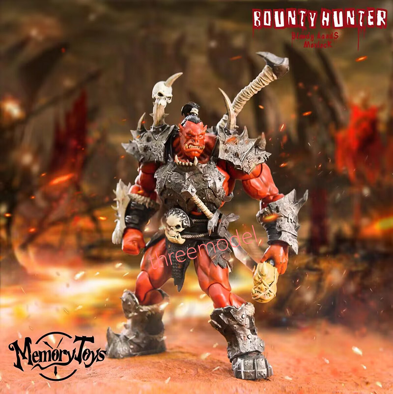 Memory Toys Bounty Hunter Bloody Hands Morlock 8'' Action Figure