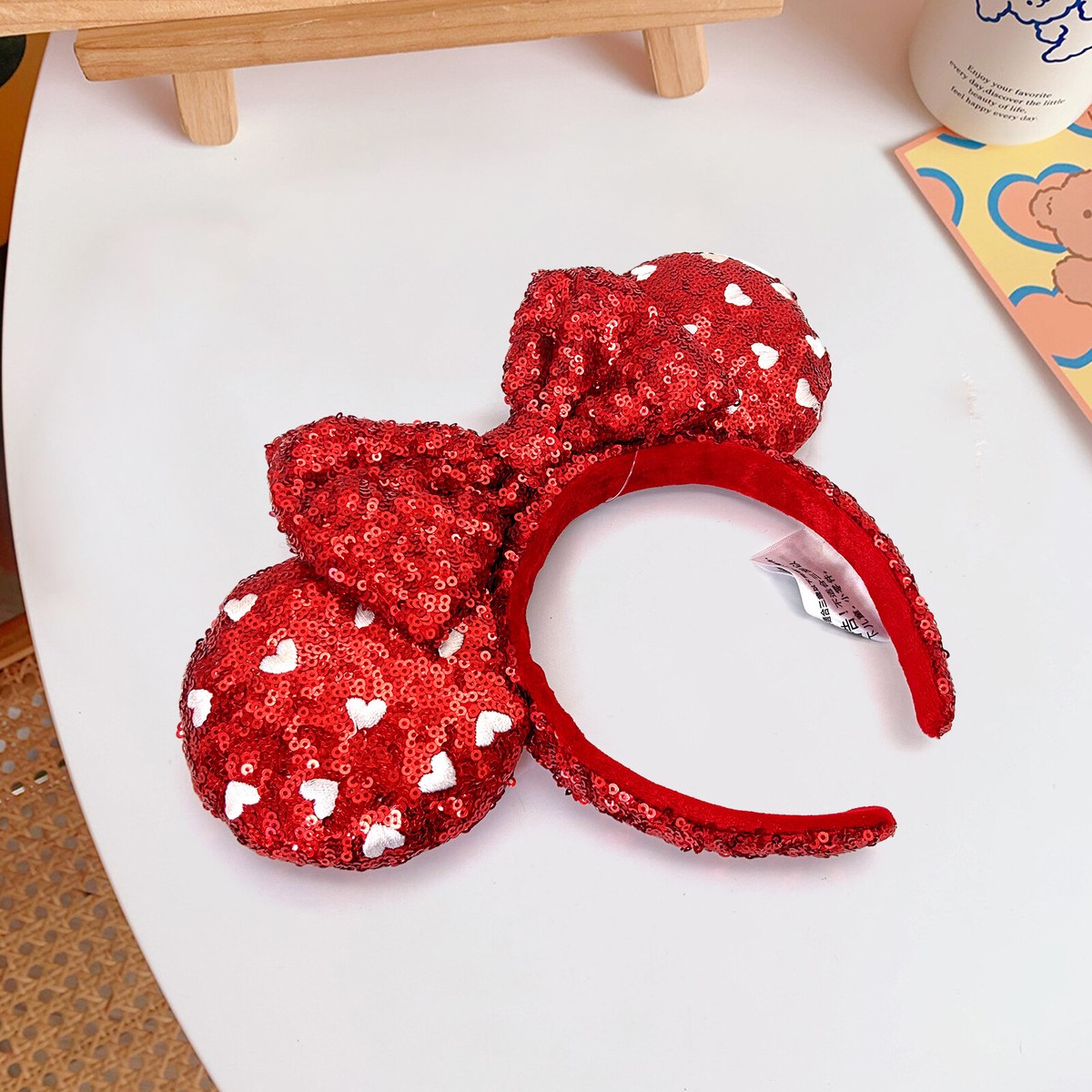 Exclusive Disney Minnie Sweetheart Headband in Red s-l1200.jpg main image 2