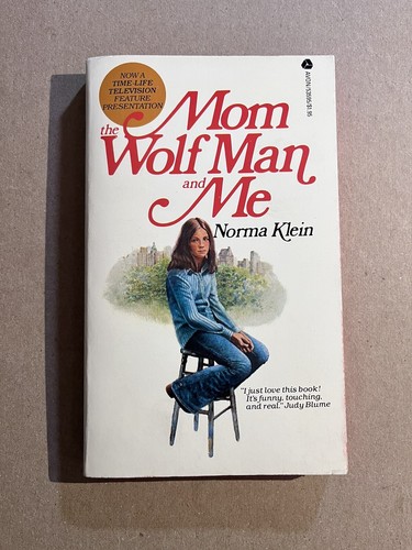 MOM THE WOLFMAN AND ME by Norma Klein vintage 1974 Avon paperback TV TIE IN