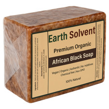 Earth Solvent African Black Soap - Premium Or...