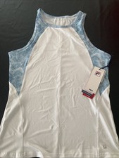 NEW Women's Sz M FILA Performa Energy  UV Tennis 50 UPF Cami Tank Top