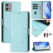 Funda Protectora Para Teléfono Motorola MOTO G32 Cuero Cubierta Abatible Patrón