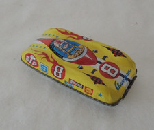 Vintage Tin Toy Race Car made in Japan Tin Lithograph racecar