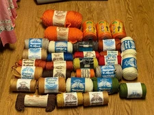 NOS Vintage Elefant Cord -Crafty Cord Olefin MACRAME CORD 4mm-6mm  You Choose!