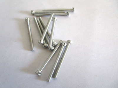 AN500A4-20 Fillister Screw 4-40 x 1-1/4 Slotted Drilled Head Steel - Lot of 12