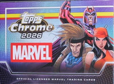 Pick your Card  - 2026 Topps Chrome Marvel Comics