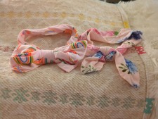 lot of 2 infant girls Mudpie Extra Soft Head Bands 0-3 Months