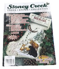Stoney Creek Magazine Cross Stitch Collection July / Aug 2002 Holiday Patterns