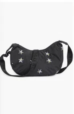 Baggu Small Nylon Crescent Bag - Stars - Rare Sold Out Design - NWT