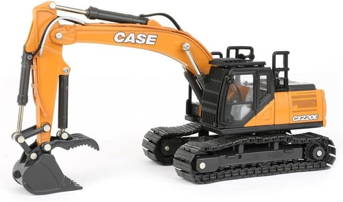 TOMY ERTL 1/50 CASE CS220E Excavator Tractor, Prestige Collection 44338
