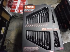 New Icon Metric Ratcheting Combination Wrench Set 10-piece Wrm-10 64841