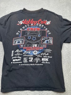 Motley Crue planet backstage t shirt 2011