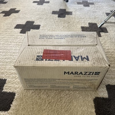 MARAZZI subway White Glossy Ceramic Wall Tile 