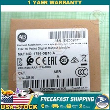 2021-2022 New Allen Bradley 1794-OB16 FLEX 16-Point Digital Output Module PLC