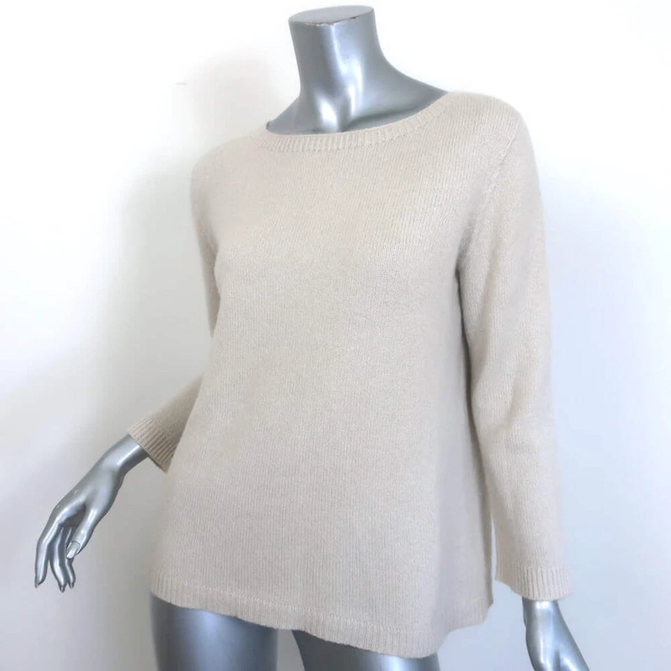 The Row Cashmere Sweater Oatmeal Size Medium - Image 2 of 4