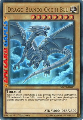 BLAUÄUGIGER WEISSER DRACHE - MVP1-IT055 - 1Ed - Ultra Rare - Yu-gi-oh Yugioh