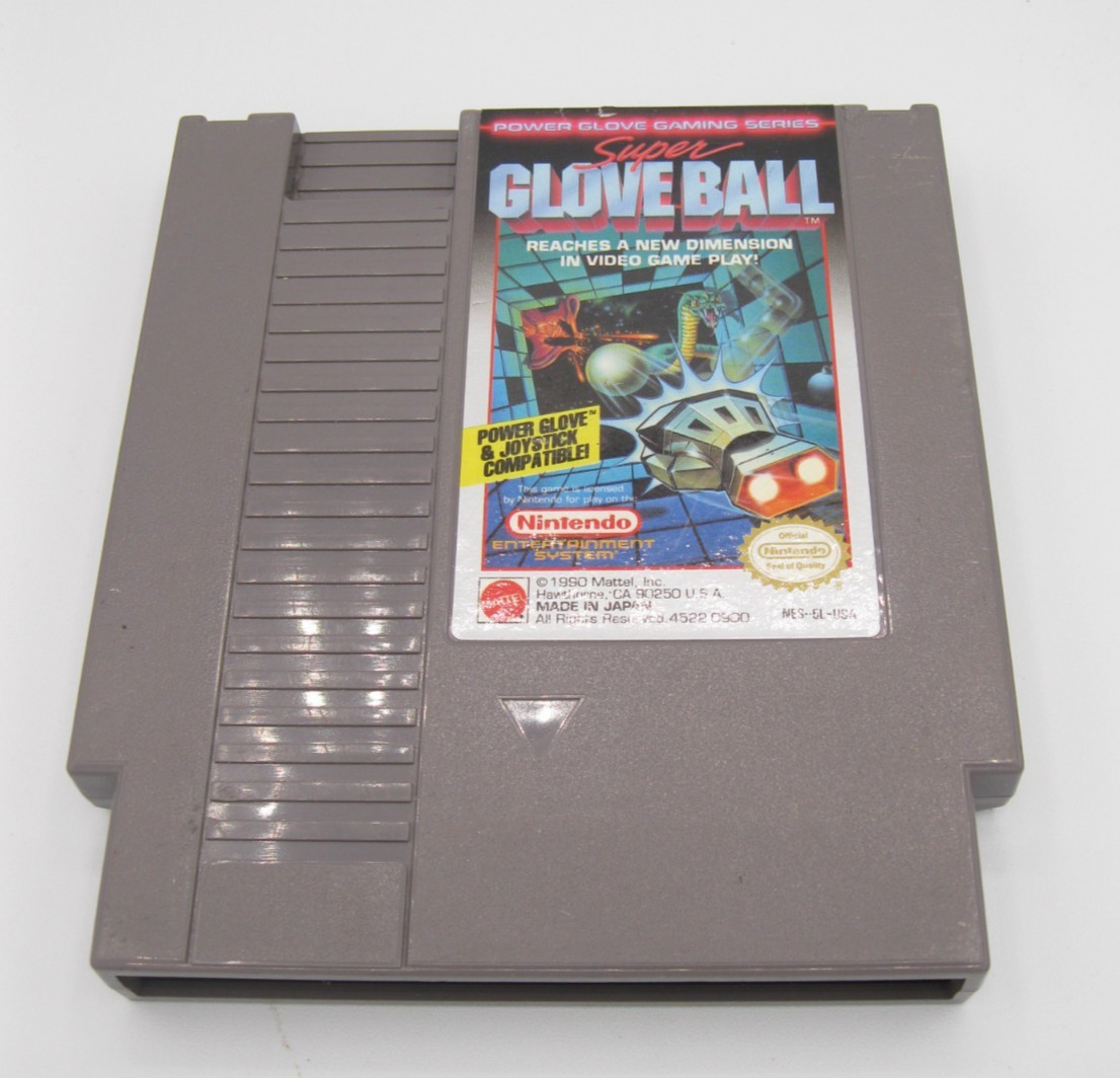 Super Glove Ball (Nintendo NES, 1990) Cartridge Only TESTED & Works!