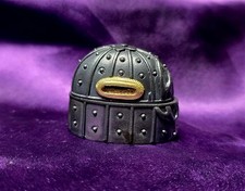 Japanese Samurai Katana Sword Fittings Kabuto Helmet Fuchi Kashira  Art