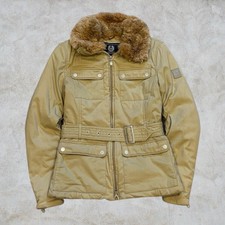 Belstaff Damen Jacke Gr. 42 beige Wintermante...