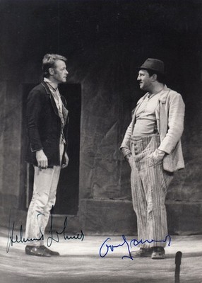 Otto Schenk Helmuth Lohner 13x18 cm Signiertes Foto | Autogramm / Autograph [EW]