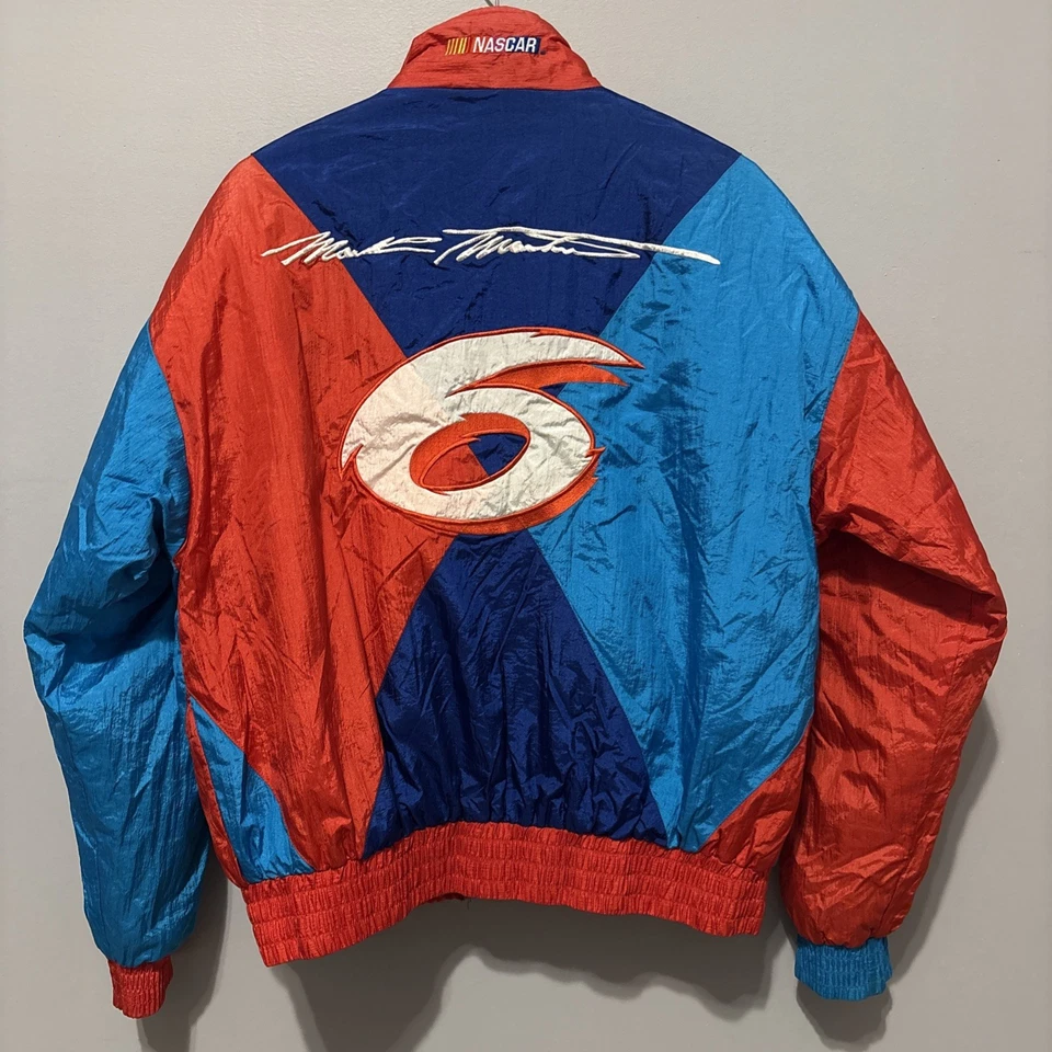 Vintage 90’s Mark Martin Valvoline Racing NASCAR Jacket Vintage Size Medium - Image 3 of 4