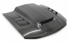 Vis Racing Carbon Fiber Hood Terminator Style For Ford Mustang 2dr 10-12
